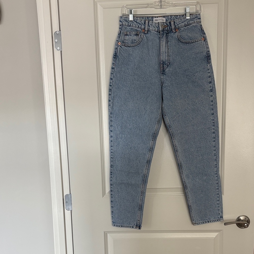 Zara Light Blue Denim Jeans
